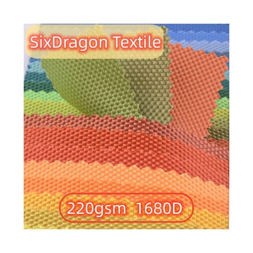 Factory In Stock - 1680D Double Stranded PU Polyester Oxford Fabric for Beach Chairs, Tents, and Umbrella Materials - Bulk Discounts Available