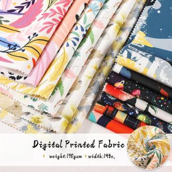 Wholesale Polyester Canvas Digital Print Fabric - Plain Weave Cushion Canvas for Tents, Tablecloths, Pillows, and Home Textile Materials