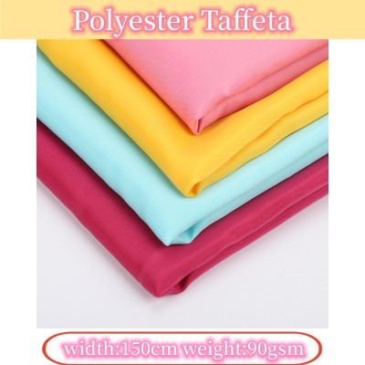 In-Stock 210T Polyester Taffeta 90g - Ideal for Down Jackets, Cotton Padded Clothes, Pajamas, Workwear, Tents, and Luggage Fabric