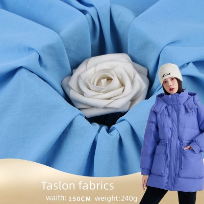 Distributor Exclusive: Durable Taslon Bamboo Fabric with Micro Wrinkle - Perfect for Waterproof Pants, Jackets | B2B OEM/ODM Services