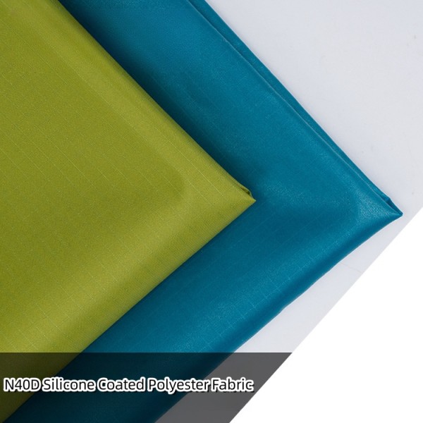 OEM ODM Wholesale Nylon Polyester Fabric N40D Silicone Coated, High Durability for Outdoor Sportswear & Sporting Goods - Bulk Supply