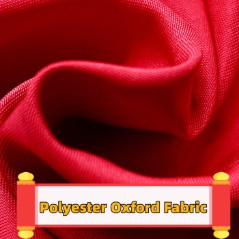 Polyester Oxford Fabric with Dyeing, Printing, Waterproof PU Coating for Outdoor Tents and Canopies