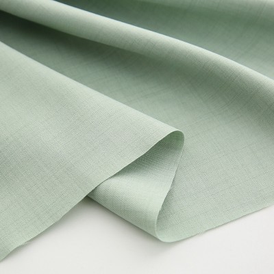 Premium Acetate Hemp Polyester Blend Fabric 185g - OEM/ODM, Wholesale & Distributor Friendly | Twill Acetate for Blazers & Stretch Pants - Woven Drapery