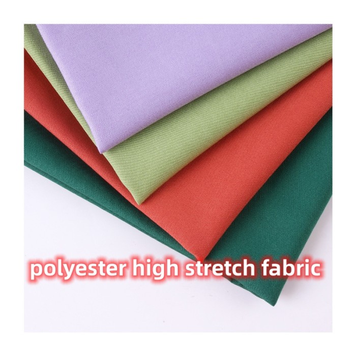 Polyester Four-Way Stretch Fabric For Breathable Sportswear Windbreaker Mountain Jacket Material