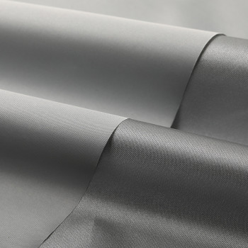 Waterproof 210T Polyester Taffeta Fabric in Black and White, Ideal for Canopies, Car Covers, Umbrella Material, and Curtain Fabric