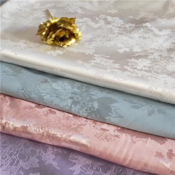 Premium Polyester Satin Jacquard Fabric for Women's Dresses & Cheongsams - Specialized OEM/ODM Supply for Brand Retailers & Wholesale Distributors