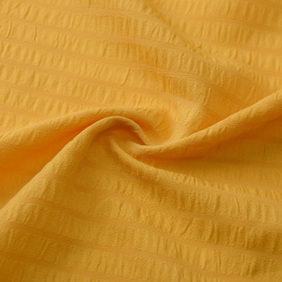 Versatile Bubble Stripe Polyester Jacquard Fabric for Clothing Brands