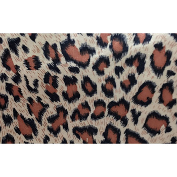 Premium Polyester Leopard Printed Satin Fabric for Handbags & Luggage - OEM & ODM Manufacturer