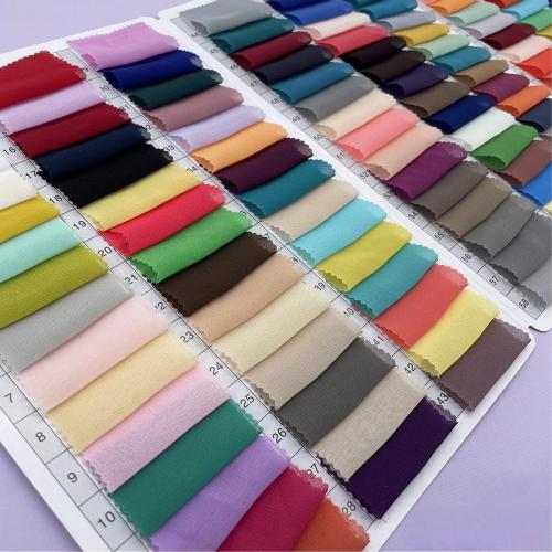 Wholesale High-Density Composite Wire Chiffon Fabric - 75g Imitation Silk Chiffon for Women's Fashion Hanfu | OEM & ODM Services Offered