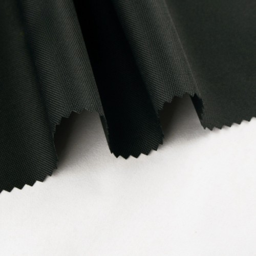 Recycled 600D Oxford fabric with PU coating, suitable for motorcycle riding apparel.