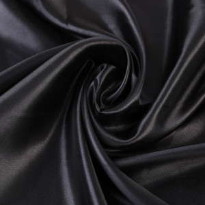 Wholesale Silk Satin Fabric 50D*75D Twill 100% Polyester Shiny Satin for Clothing Dress