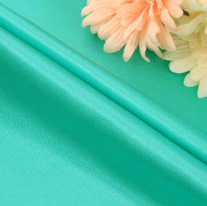 Eco-Friendly RPET Satin Fabric Made from Recycled Plastic Bottles for Sustainable Fashion for clothing