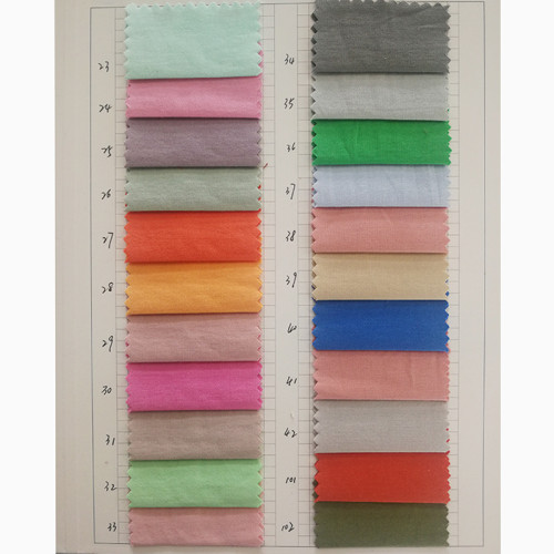 Manufacturer Supply of Woven Cotton Twill Washed Reactive Dyed Fabric Solid Color Fabric for Casual Wear and Trousers Wholesale