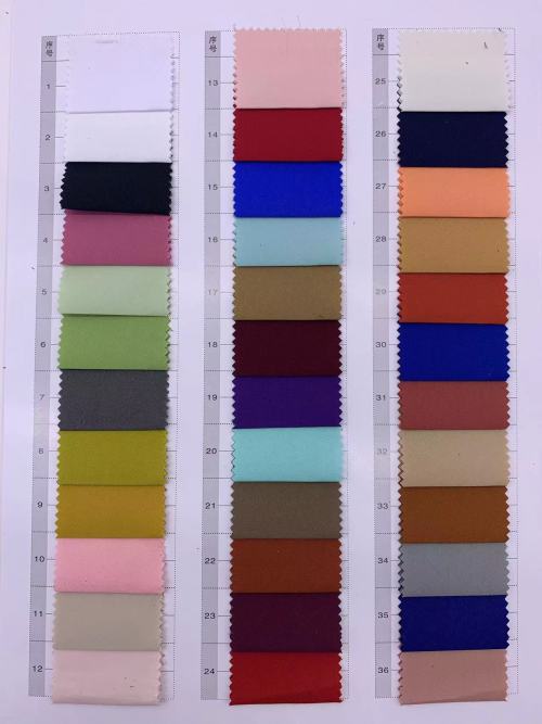 In-stock supply of elastic twill spring polyester fabric for outdoor sportswear, down jackets, and coats.