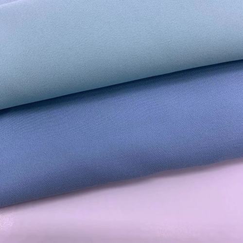 In-stock supply of elastic twill spring polyester fabric for outdoor sportswear, down jackets, and coats.