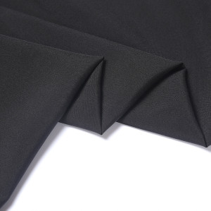 Hot Sale Four-stretch Polyester Plain Non-trasparent Fabric for Shirts and Lolita
