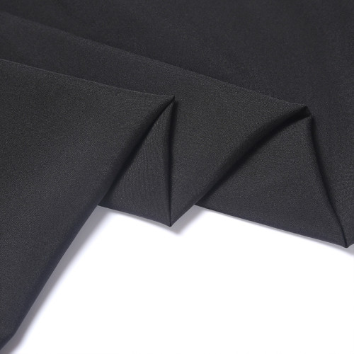 Hot Sale Four-stretch Polyester Plain Non-trasparent Fabric for Shirts and Lolita