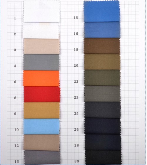 OEM & ODM TC Twill Fabric 185g - 65% Polyester & 35% Cotton, Eco-Friendly Dyed Workwear Fabric for Wholesale and Distributors