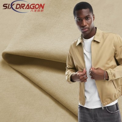 2025 Hot sale dyed twill khaki for jackets&cargo pants