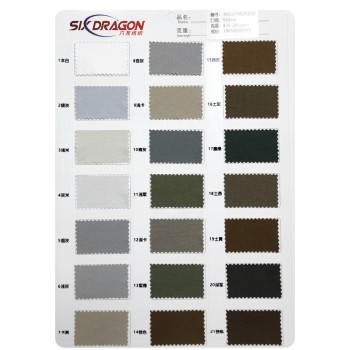 2025 Hot sale dyed twill khaki for jackets&cargo pants