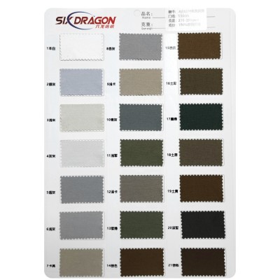 2025 Hot sale dyed twill khaki for jackets&cargo pants