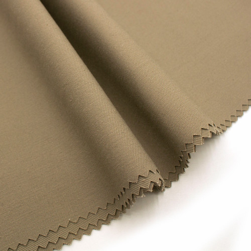 2025 Hot sale khaki cotton twill fabric for shorts, skirts, jackets, uniforms