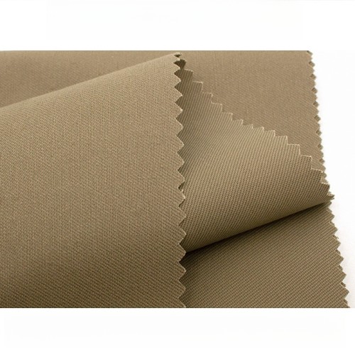 2025 Hot sale khaki cotton twill fabric for shorts, skirts, jackets, uniforms