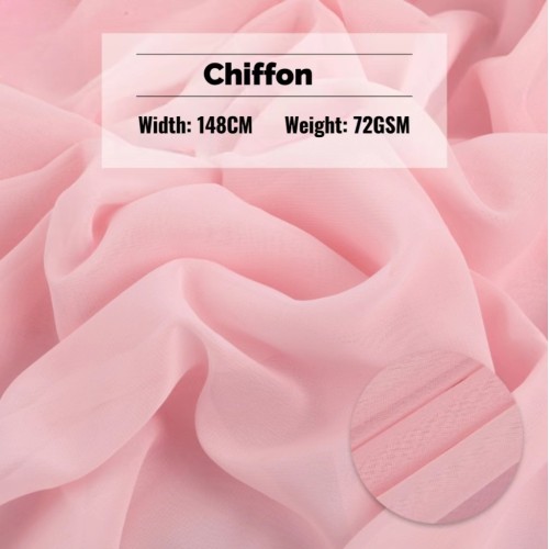 Lightweight 75D Polyester Chiffon Fabric - Your Go-To Choice for Spring/Summer Women's Clothing | OEM/ODM Manufacturing for Wholesale Buyers and Agents | Quality Guaranteed