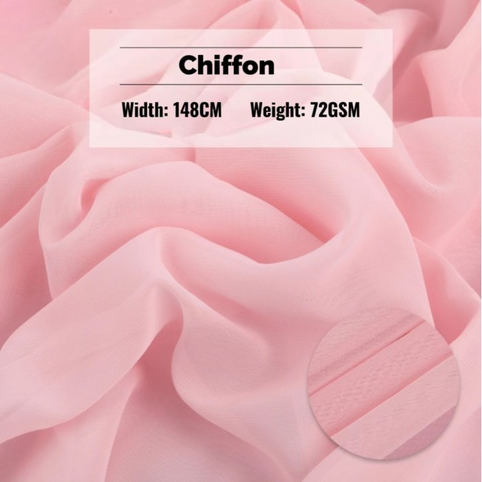 Lightweight 75D Polyester Chiffon Fabric - Your Go-To Choice for Spring/Summer Women's Clothing | OEM/ODM Manufacturing for Wholesale Buyers and Agents | Quality Guaranteed