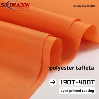 High-Quality 190T Polyester Taffeta for Tent and Lining | OEM/ODM Services Tailored for Global Wholesalers and Distributors | Reliable Polyester Fabric Solutions with Quick Sample Supply