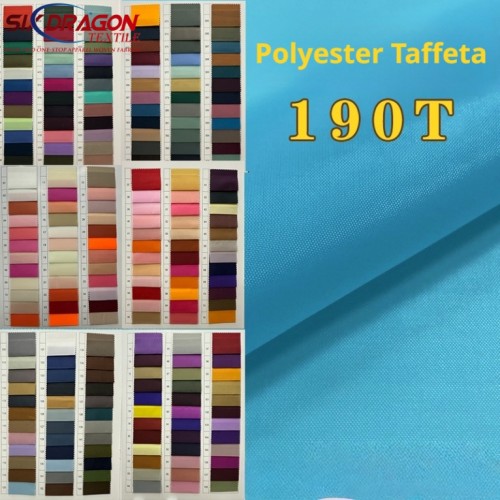 190 Taffeta Fabric for Bulk Supply - Custom OEM and ODM Options for Lining, Bags, Suitcases | Partner with Us for Wholesale Deals