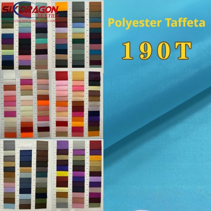 190 Taffeta Fabric for Bulk Supply - Custom OEM and ODM Options for Lining, Bags, Suitcases | Partner with Us for Wholesale Deals