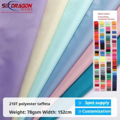 Polyester Taffeta Fabric Price For Sportwear,Bags And Suitcases,Lining