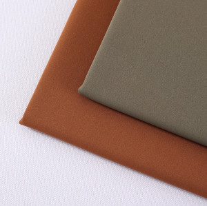 75D Matt Twill T8 2/2 Waterproof Twill Fabric For Jacket
