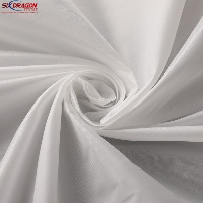 White Taffeta for Outdoor Gear Binding, Lining, Dust-proof Bags