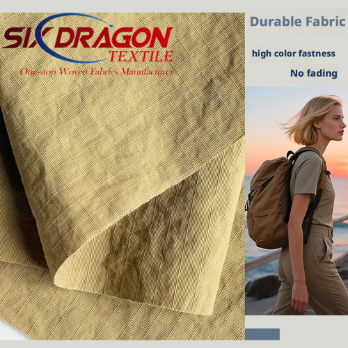 nylon ripstop waterproof fabric 70d for bags and outdoor hiking backpacks