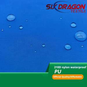 210d nylon waterproof fabric for lining , backpacks, tents, work clothes