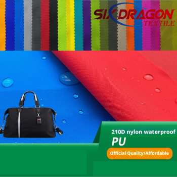 210d nylon waterproof fabric for lining , backpacks, tents, work clothes