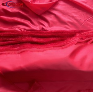 Red Taffeta For Business Suit Lining,Bags And Suitcases Lining