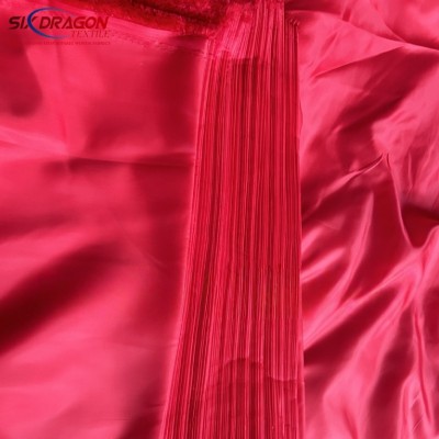 Red Taffeta For Business Suit Lining,Bags And Suitcases Lining