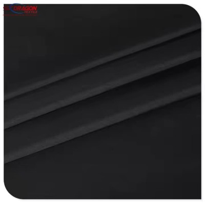 Black Silk Taffeta for bags lining