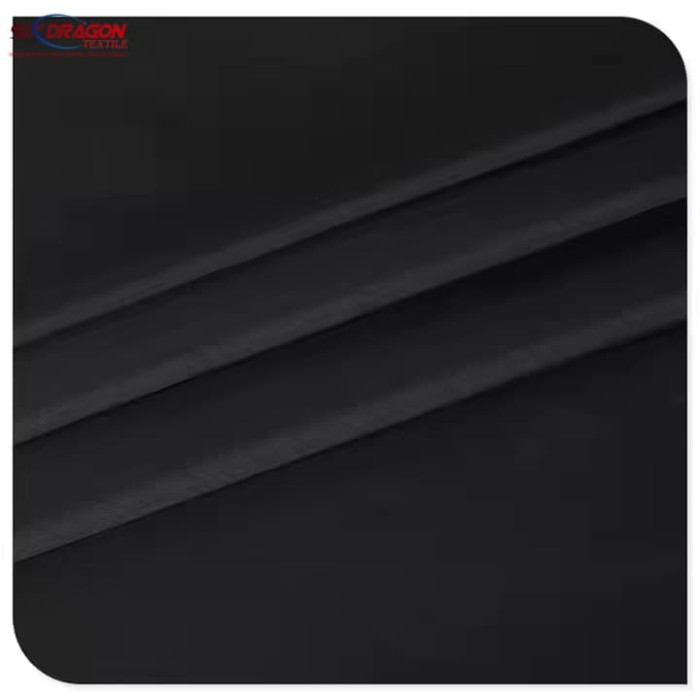 Black Silk Taffeta for bags lining