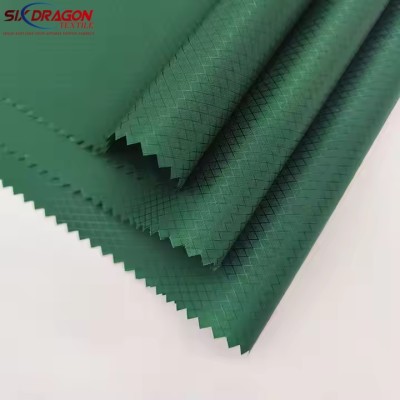 Waterproof Dark Green Polyester Taffeta Fabric for Tent,Car cover