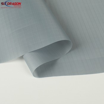 PU Coated Grey Taffeta Fabric for Tent, Bag