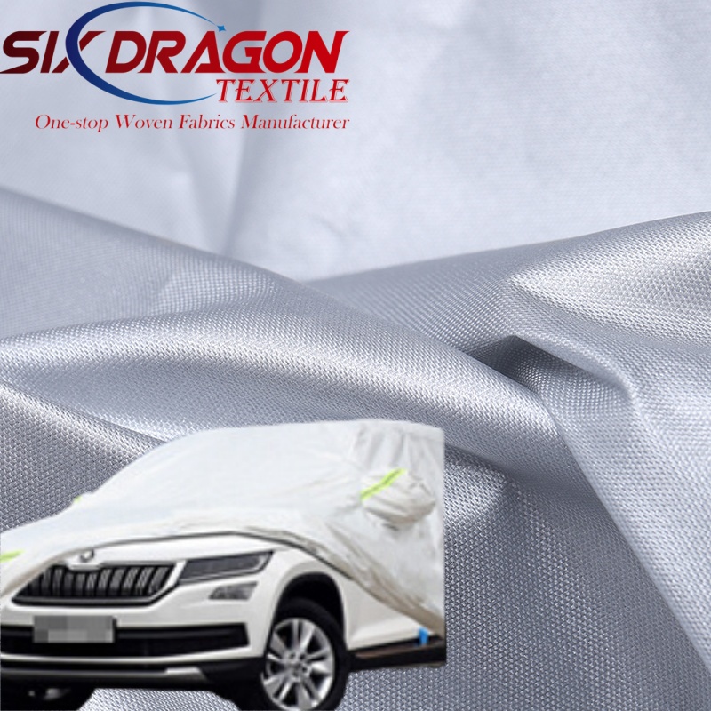 Coated polyester fabric for outdoor use
