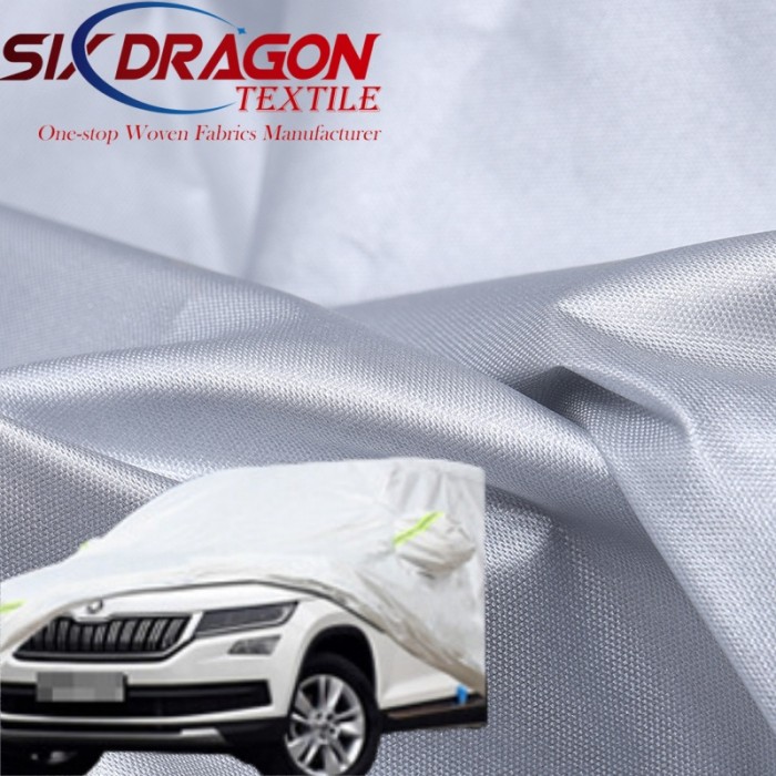 Customtize 420d silver coated oxford fabric for tent and car cover