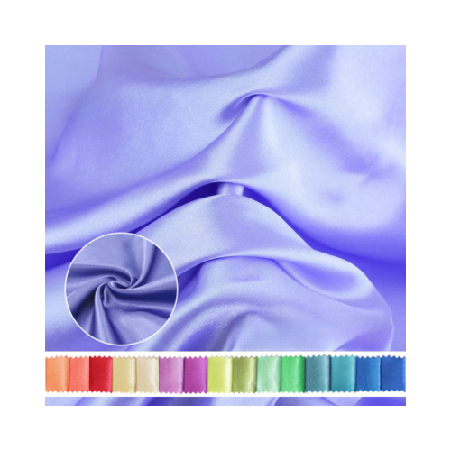 Eco-Friendly  Satin Fabric - Lustrous Recycled Satin Made from recycled Cola Bottles