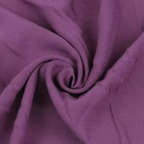 Factory Wholesale Fine Plain Dyed Rayon Challis - 80gsm, 60s Woven, 100% Rayon for Elegant Dress Garments