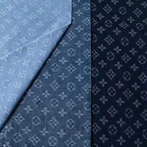 Chinese Factory Outlet 100% Cotton Denim Fabric Custom Digital Printing Cotton Twill Stretch Fabric For Clothing