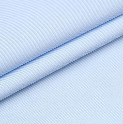 2025 Hot sale twill shirt fabric for business casual blue shirt and dress